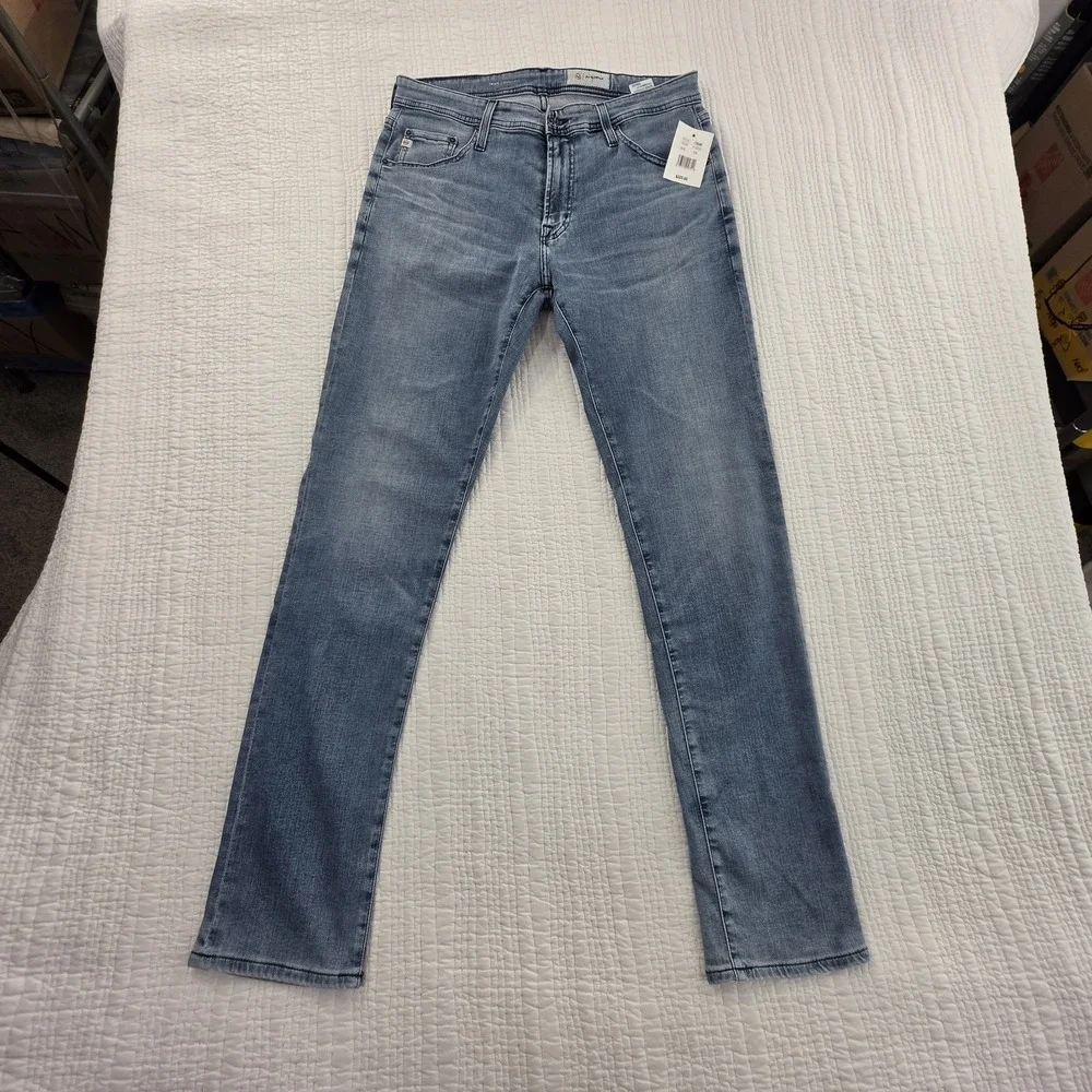 AG A Goldshmeid AG-ED Denim Tellis Modern Slim Men's 33x33 NWT Stretch NEW